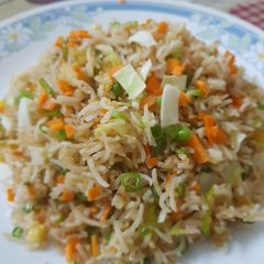 A picture of Veg fried rice.