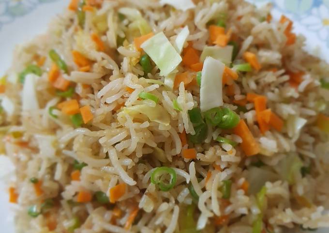 How to Make Homemade Veg fried rice