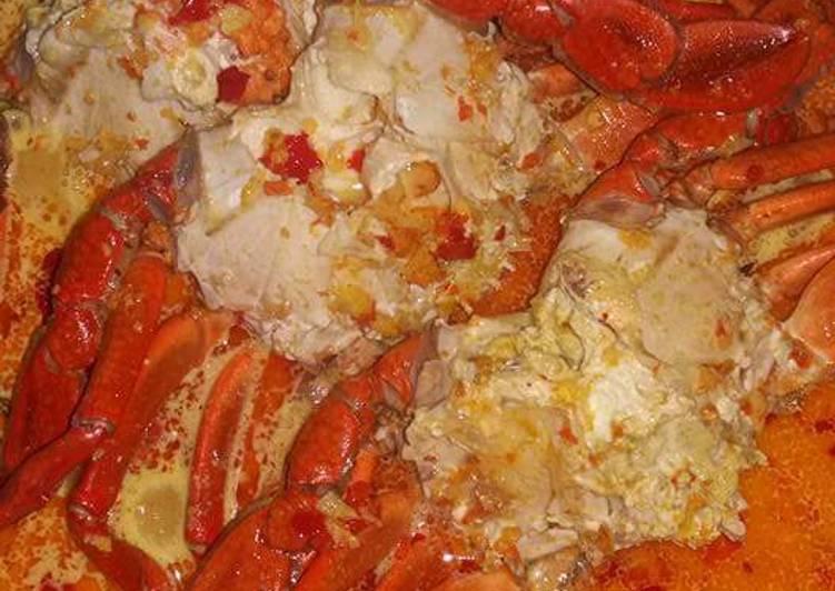 Kepiting kare pedas