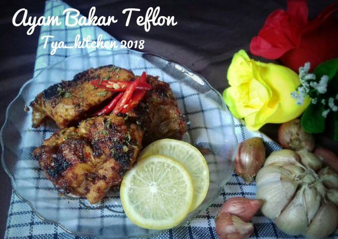 Ayam Bakar Teflon Simple #BikinRamadhanBerkesan