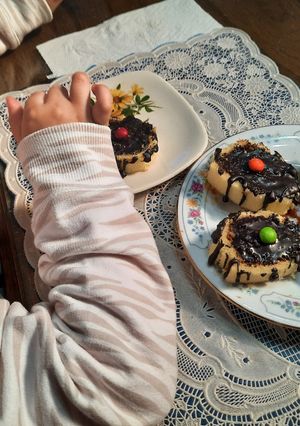 Una foto de Alfajores de pionono