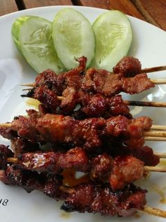 Foto resep Sate Kambing simple
