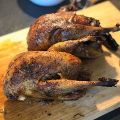 A picture of Roast pheasant.
