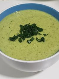 Una foto de Crema de brócoli