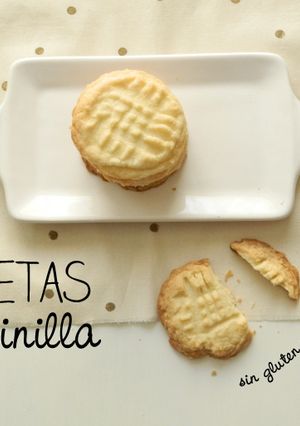 Una foto de Galletas de vainilla-sin gluten y sin huevo
