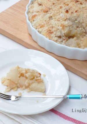 西洋梨脆頂派 的食譜成品照片