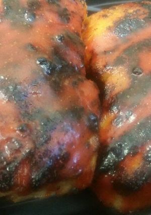 A picture of Grilled Buffalo Chicken Breasts.