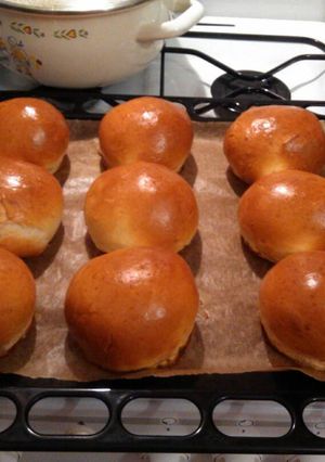 Hamburger zsemle recept fotója