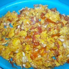 A picture of Scrambled eggs.