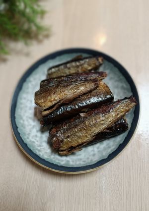 煎秋刀魚 的食譜成品照片
