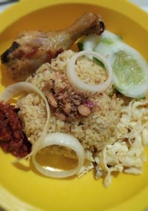 Foto resep Nasi kebuli ayam goreng