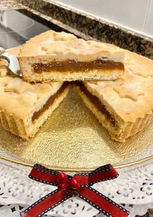 Una foto de Pastel frío relleno con Dulce de leche y Nutella “sin gluten “