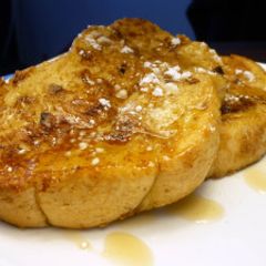 A picture of Damned Good French Toast.