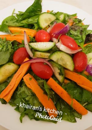 Italian style salad ainihin hoton girkin