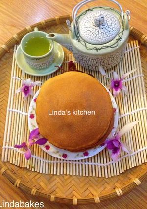 Hình của món Bánh rán Doremon (Dorayaki).