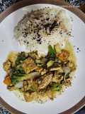 Salteado se Pollo con Verduras