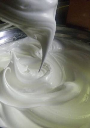 Una foto de Merengue en microondas