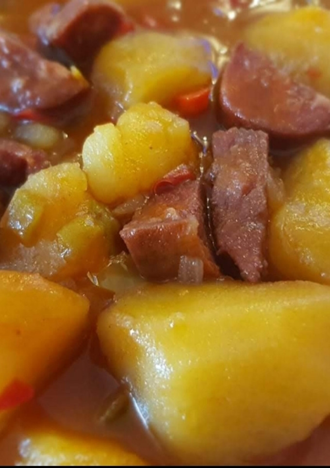 Una foto de Patatas a la Riojana
