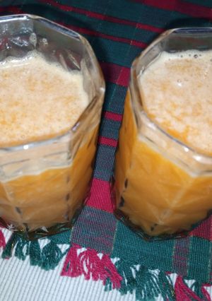 A picture of Peach Fanta Mix.