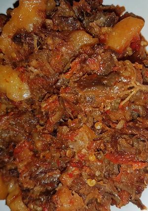 Foto resep Daging balado basah #KitaBerbagi
