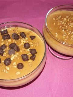 Una foto de Postre de Maicena con Dulce de Leche