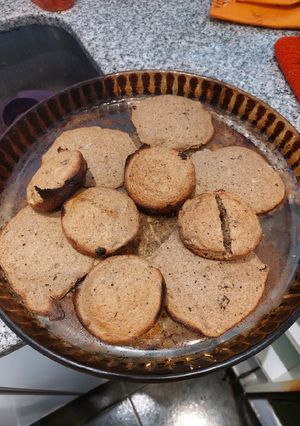 Una foto de Mi mejor receta : Galletitas con sobrante de leche de avena