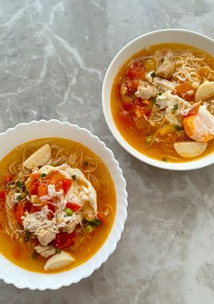 Foto resep Misoa Telur Tomat