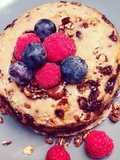 Bowl Cake Muesli, banane, coco et cœur chocolat