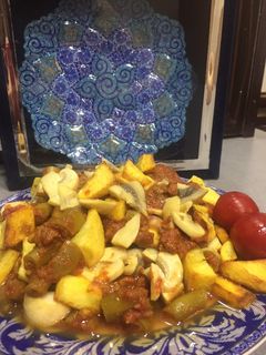 عکسی از دستور خوراک لوبیا