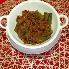 Bhindi Masala A picture of Bhindi Masala.