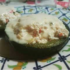 Una foto de Zapallito relleno light