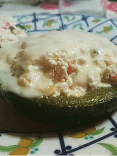 Una foto de Zapallito relleno light