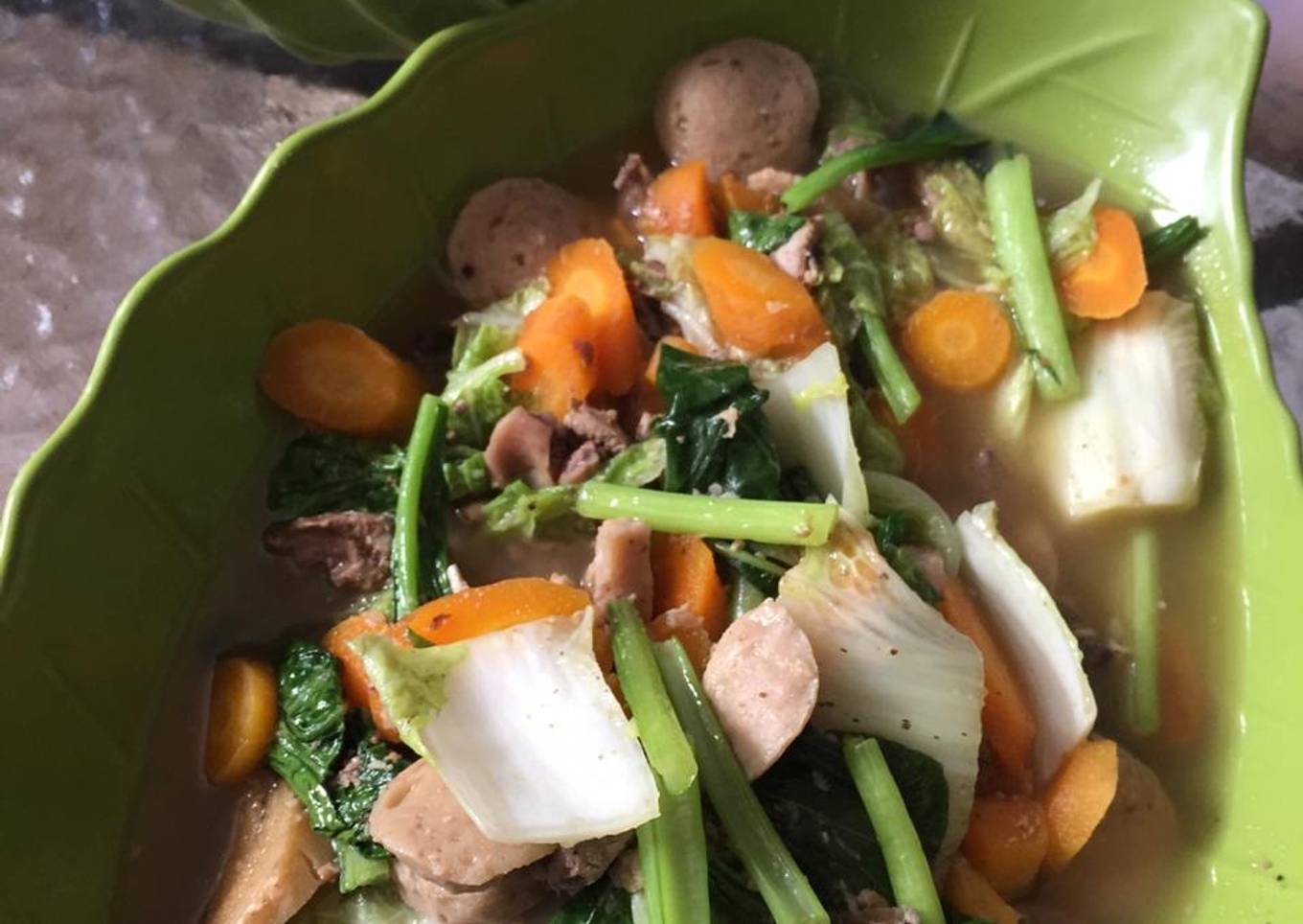 Capcay Kuah Enak dan Mudah