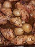Pollo al horno con mucho sabor