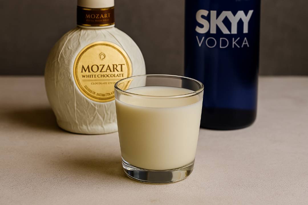 Mozart White COCOlate koktél recept recept fotó