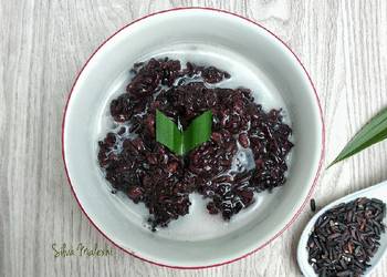 Resep Baru Bubur Ketan Hitam Enak Sederhana