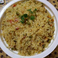 A picture of Veg biryani.