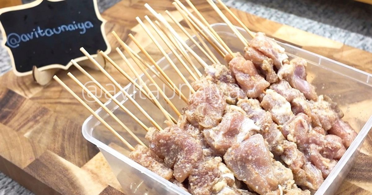 Sate Ayam Bumbu Maranggi Non MSG (stock frozen)
