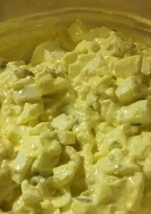 A picture of Deviled Egg Salad.