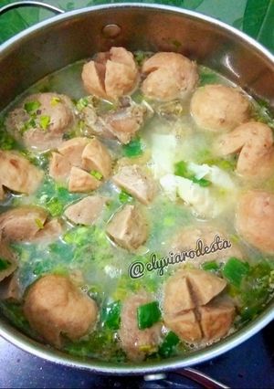 Foto resep 33. Kuah Bakso Sapi Bumbu Halawa