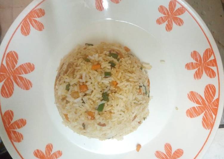 Easiest Way to Make Perfect Stir fry vegetable rice