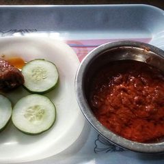A picture of Tasty Tom Jollof Mix Stew.