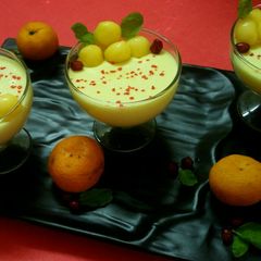 Mango mousse A picture of Mango mousse.