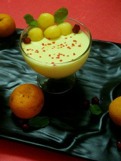 A picture of Mango mousse.
