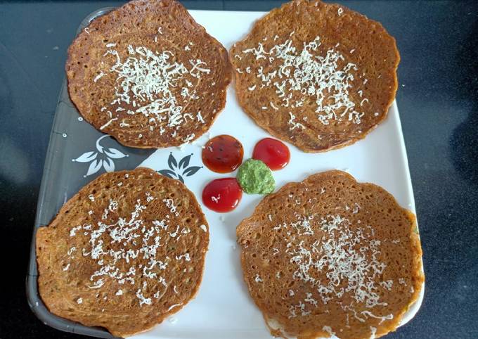 Easiest Way to Make Favorite Cheesy Bajra Pancakes