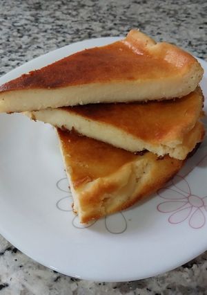 عکسی از دستور چیز کیک سن سباستین