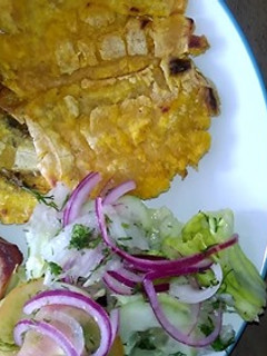 Una foto de Arroz con coco colombiano