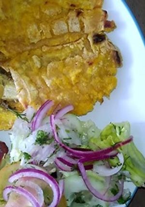 Una foto de Arroz con coco colombiano