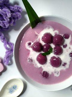 Foto resep Bubur sumsum Candil ubi ungu