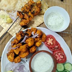 A picture of Tikka boti.